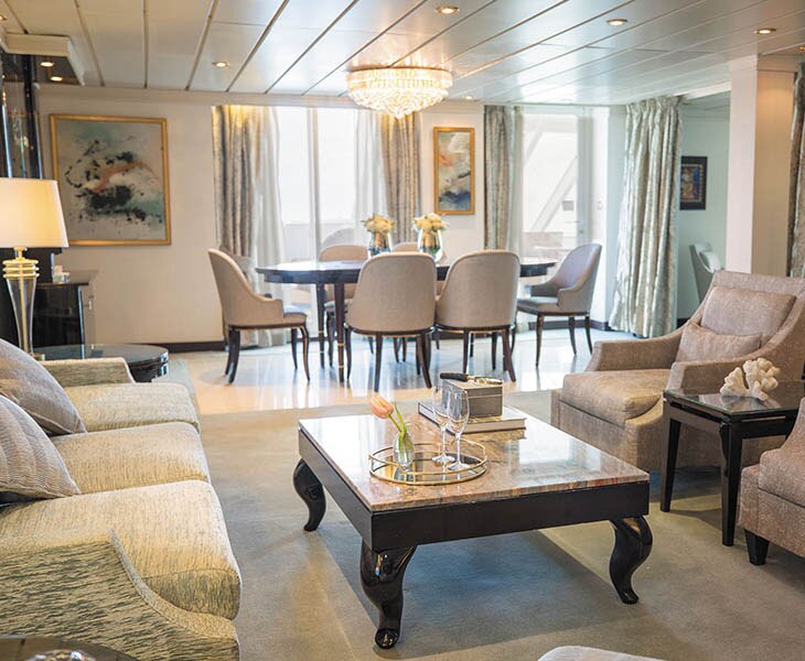 Master Suite Virtual Tour aboard seven seas mariner cruise ship